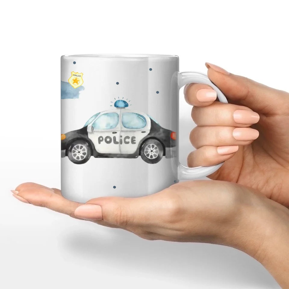 Motivtasse Polizei