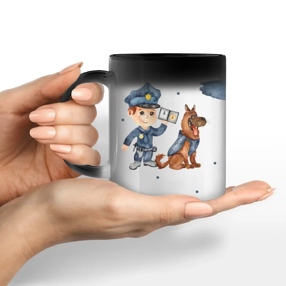 Motivtasse Polizei