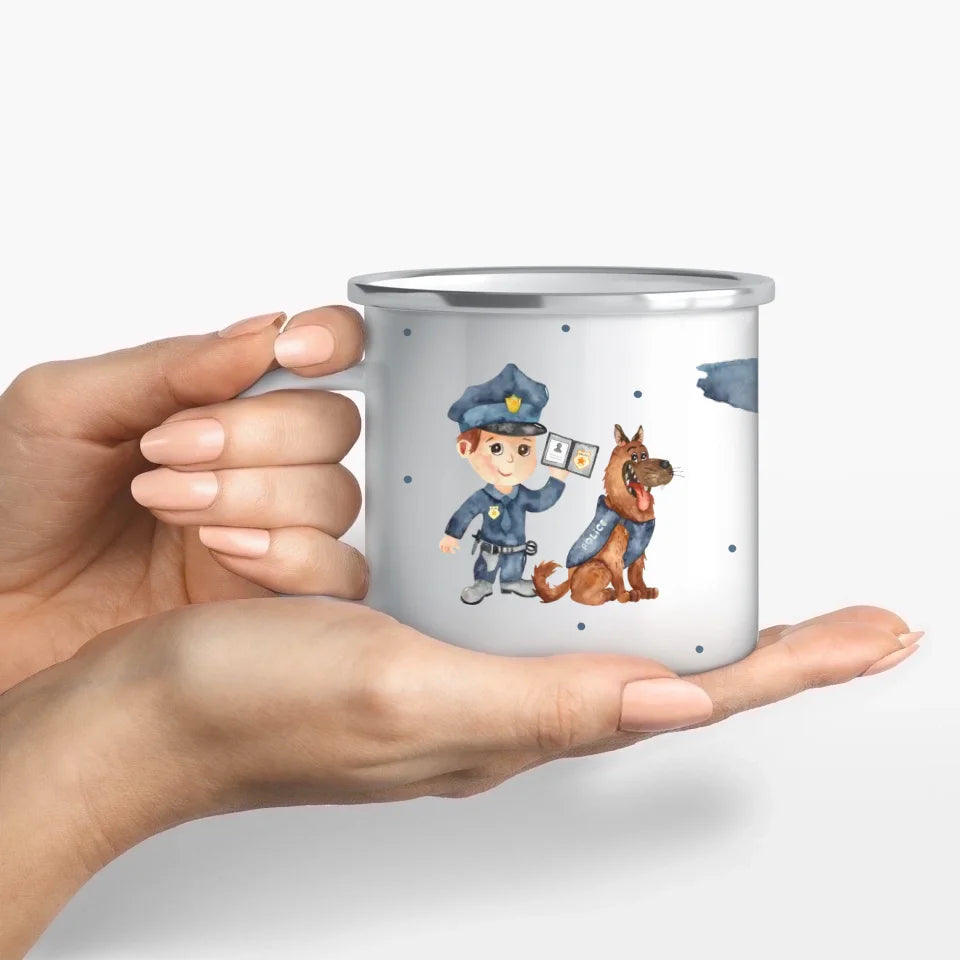 Motivtasse Polizei